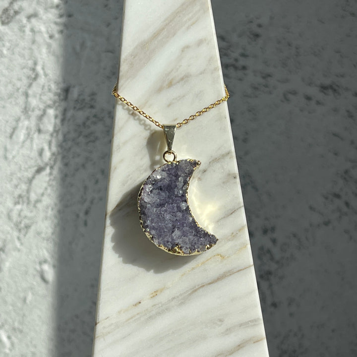 Amethyst Cluster Necklace
