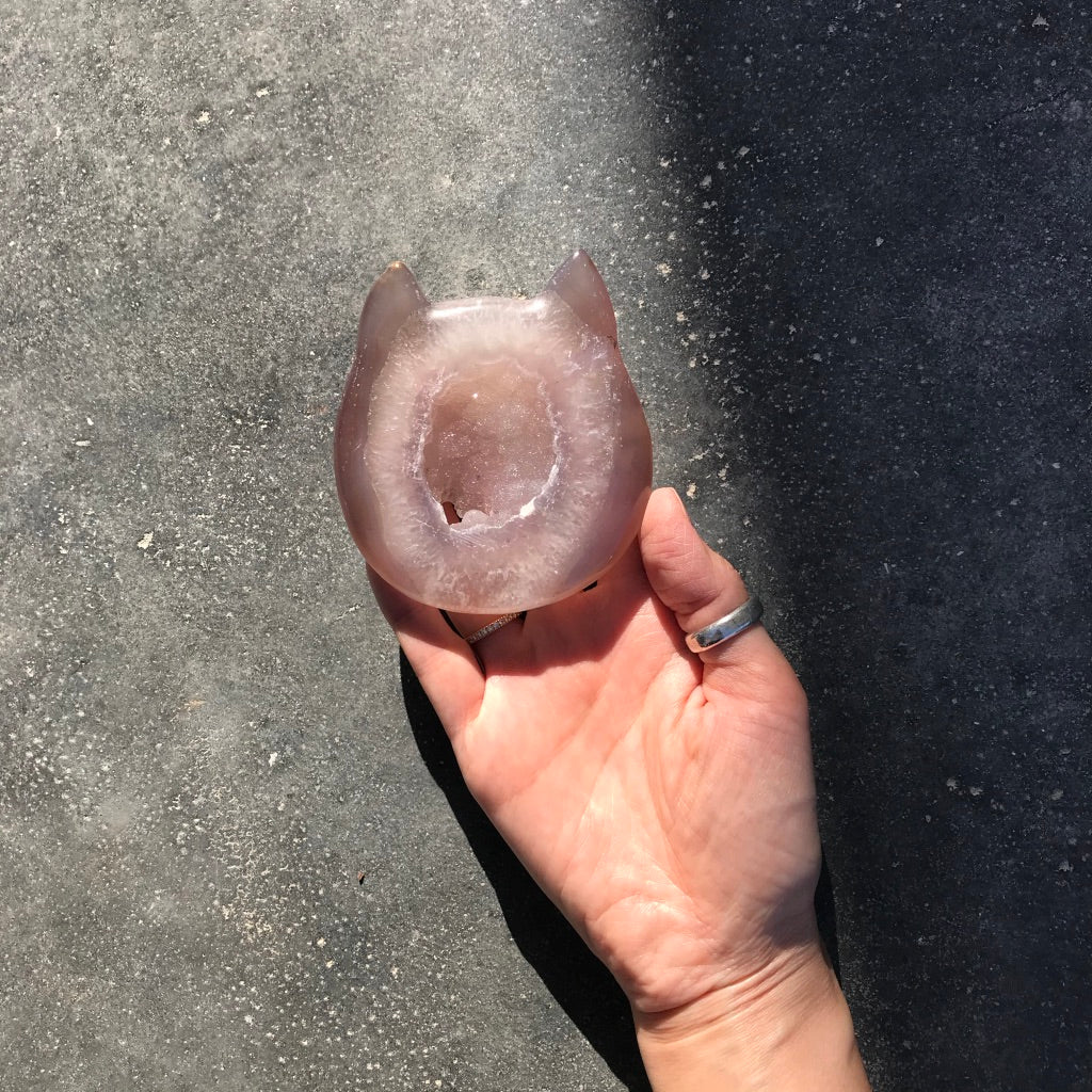 Shaped Agate Plate