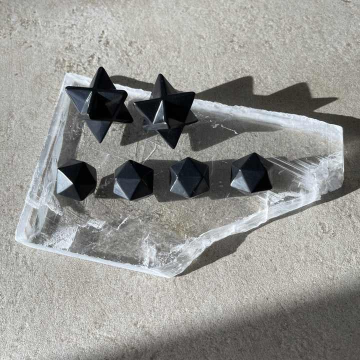 Shungite Merkaba/Polyhedron