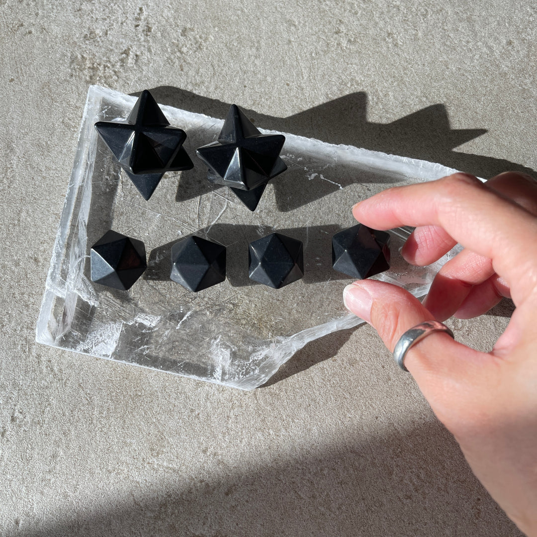 Shungite Merkaba/Polyhedron