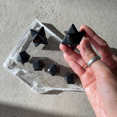 Shungite Merkaba/Polyhedron