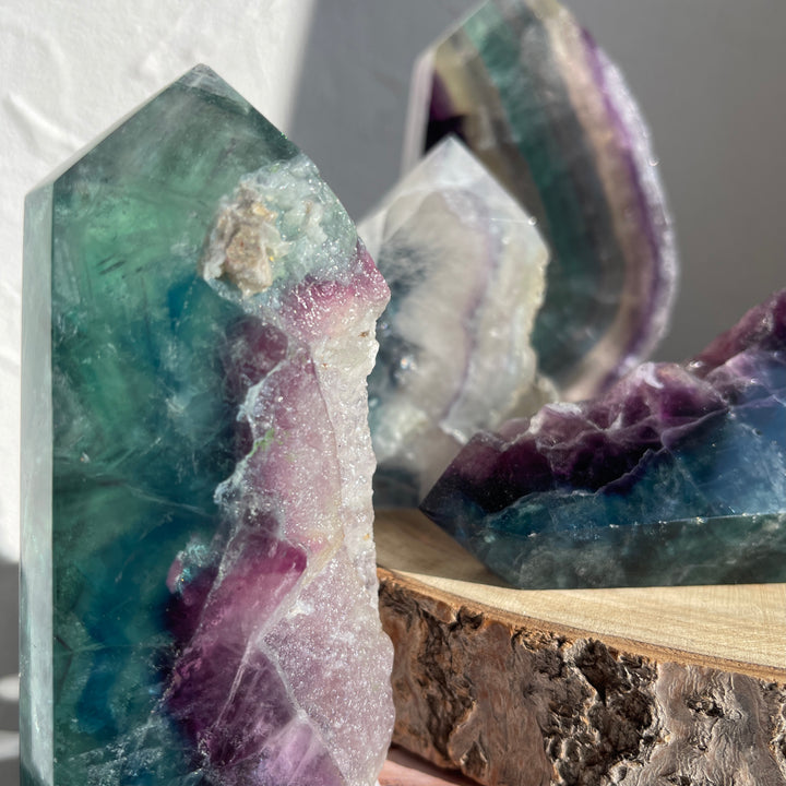 Fluorite Free Form Tower