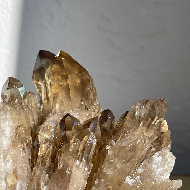 Statement Kundalini Citrine Cluster