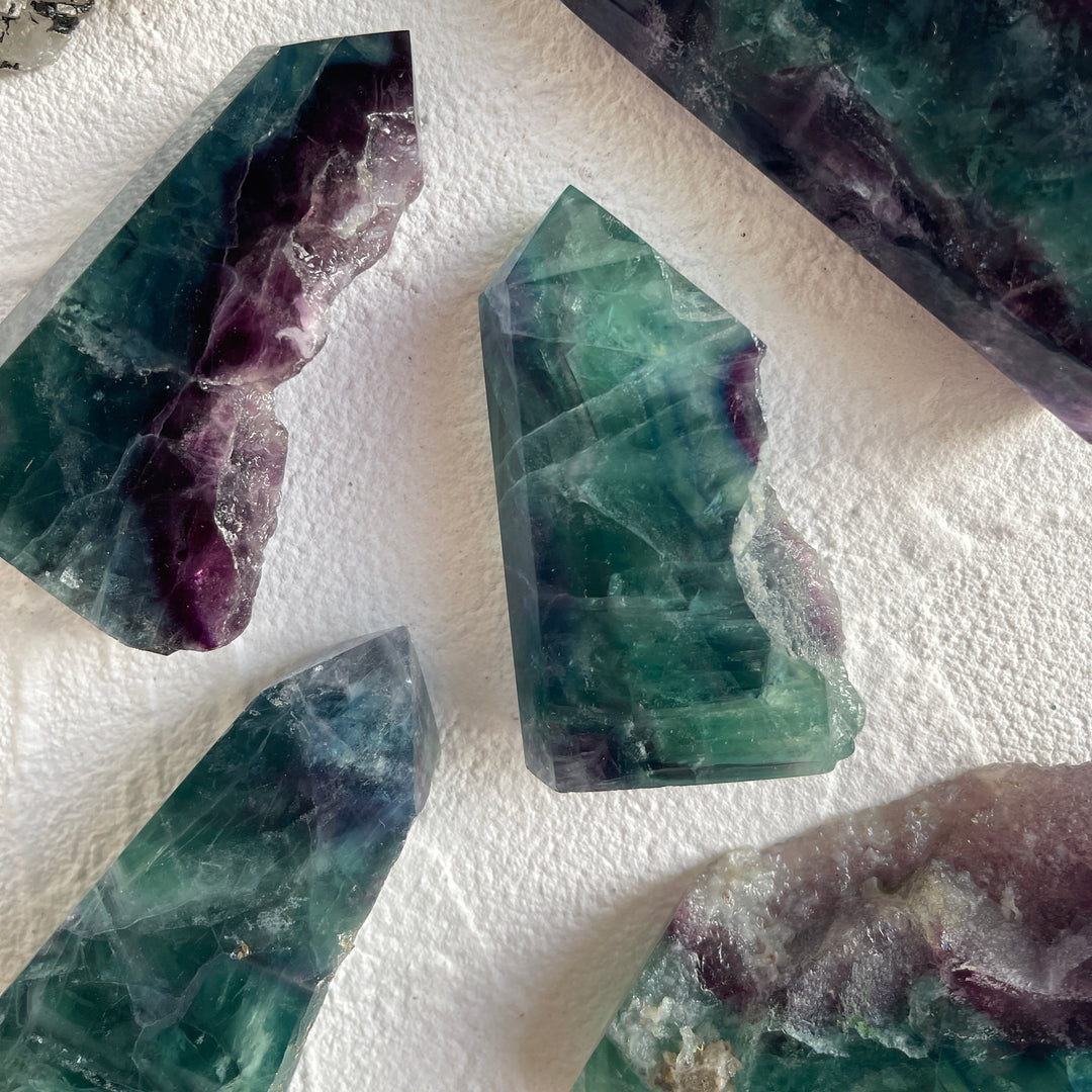 Fluorite Free Form Tower