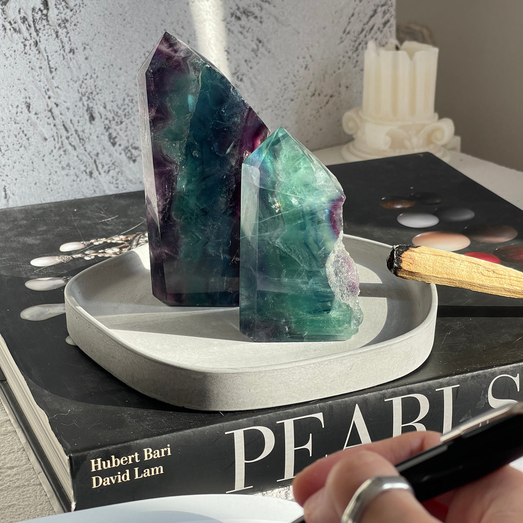 Fluorite Free Form Tower