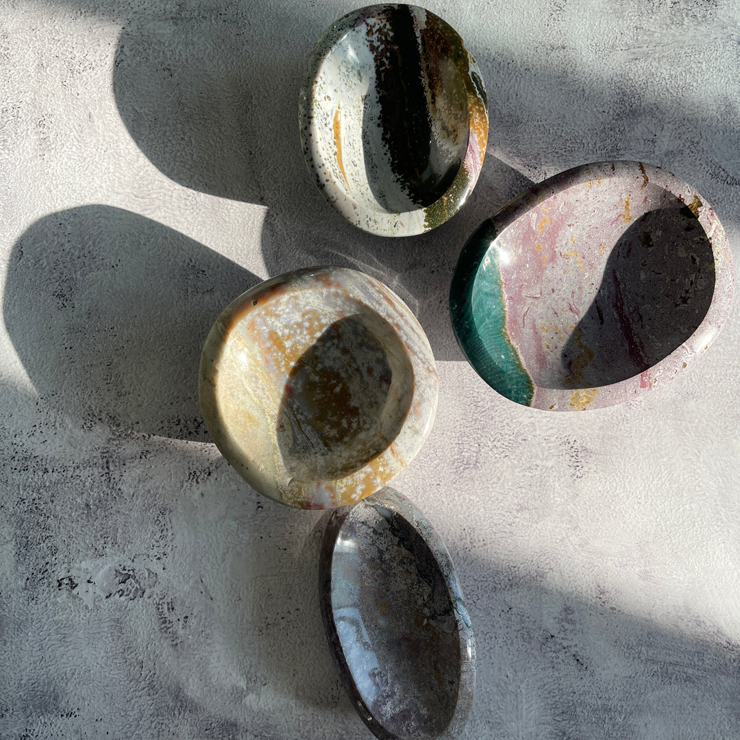 Ocean / Sea Jasper Bowl