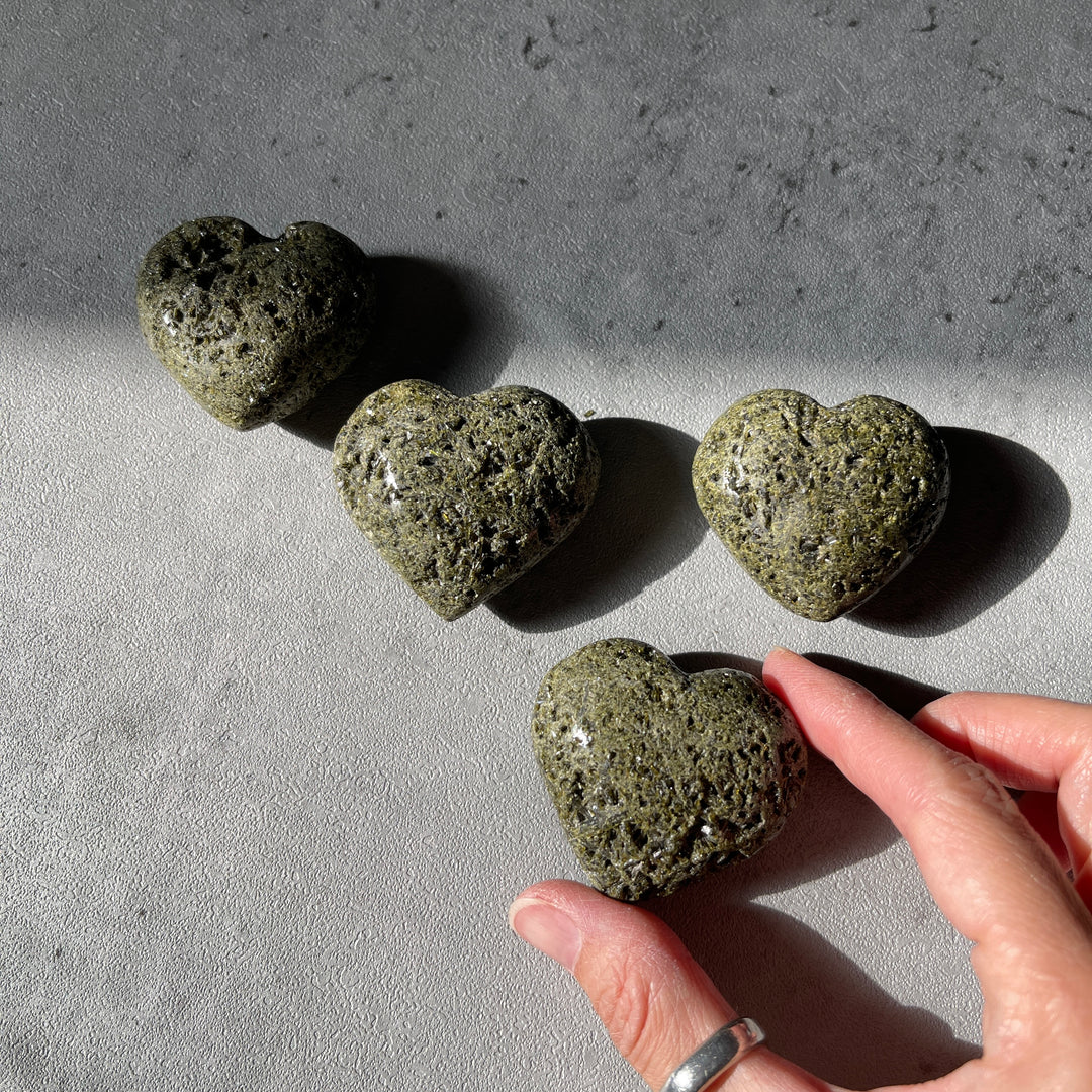 Epidote Heart