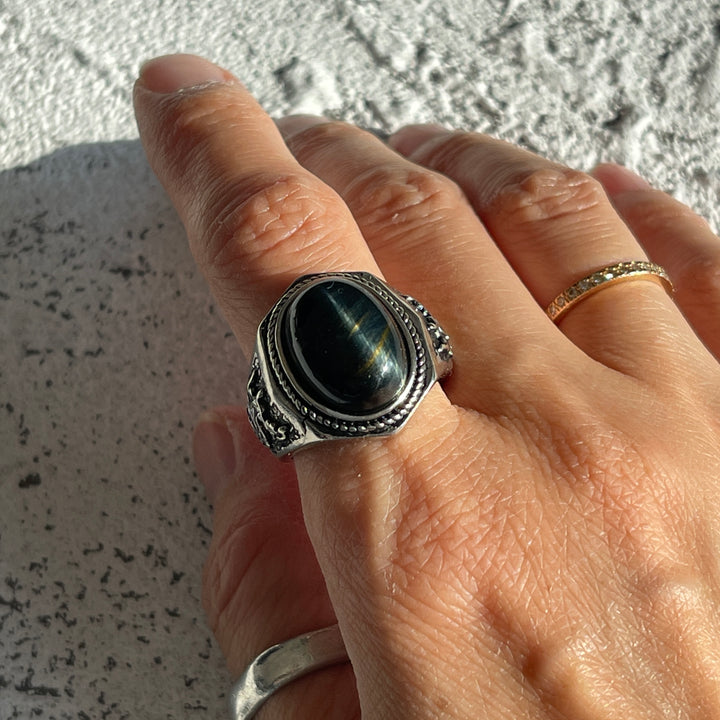 Tiger's Eye Ring