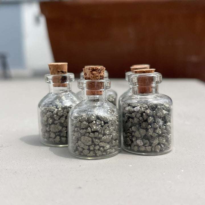 Pyrite Fairy Dust Bottle