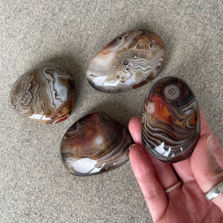 Sardonyx Palm Stones