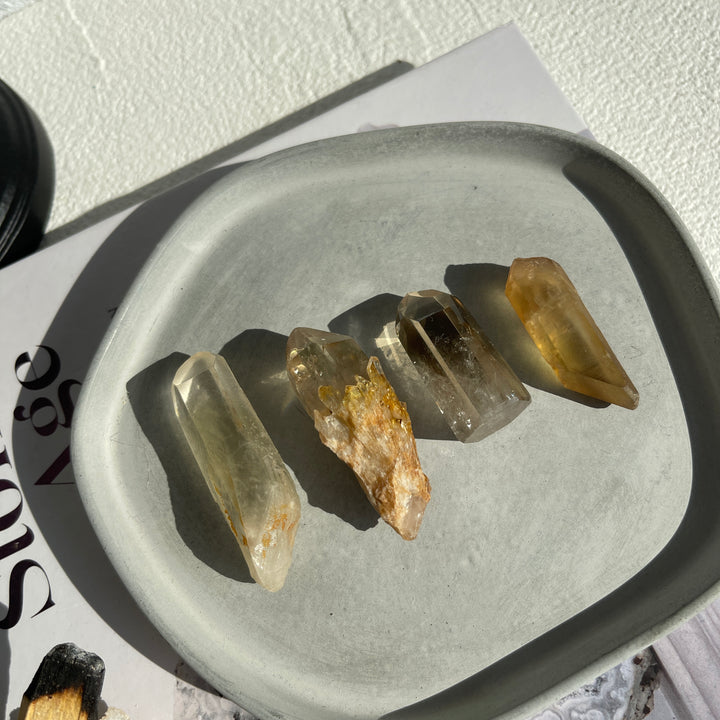 "Citrine of the world" - Natural Citrine Points Set