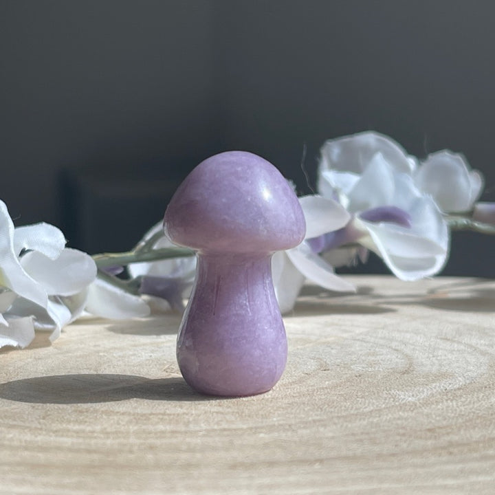 Lepidolite Crystal mushroom