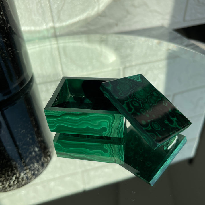 Malachite Jewelry Box