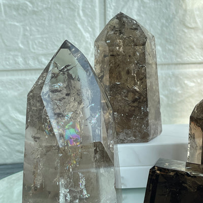 Brazilian Smoky Quartz Points