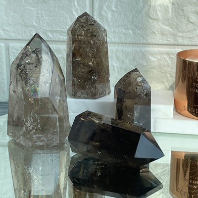Brazilian Smoky Quartz Points