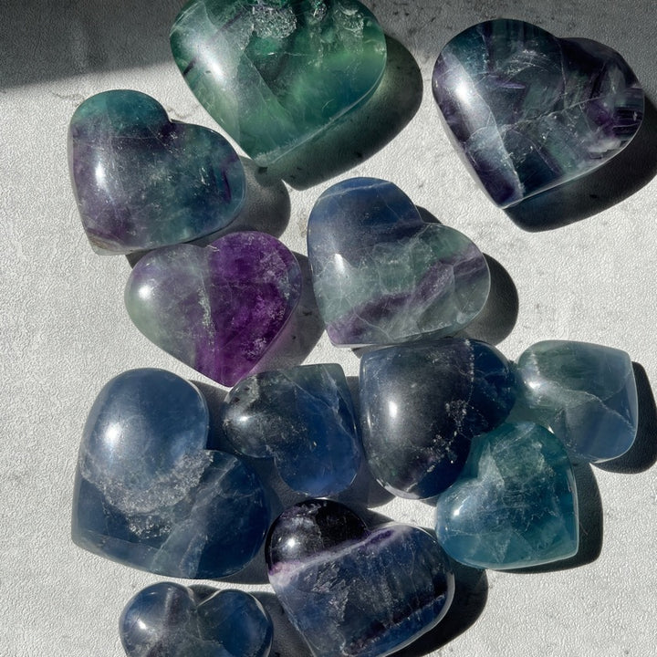 Fluorite Heart