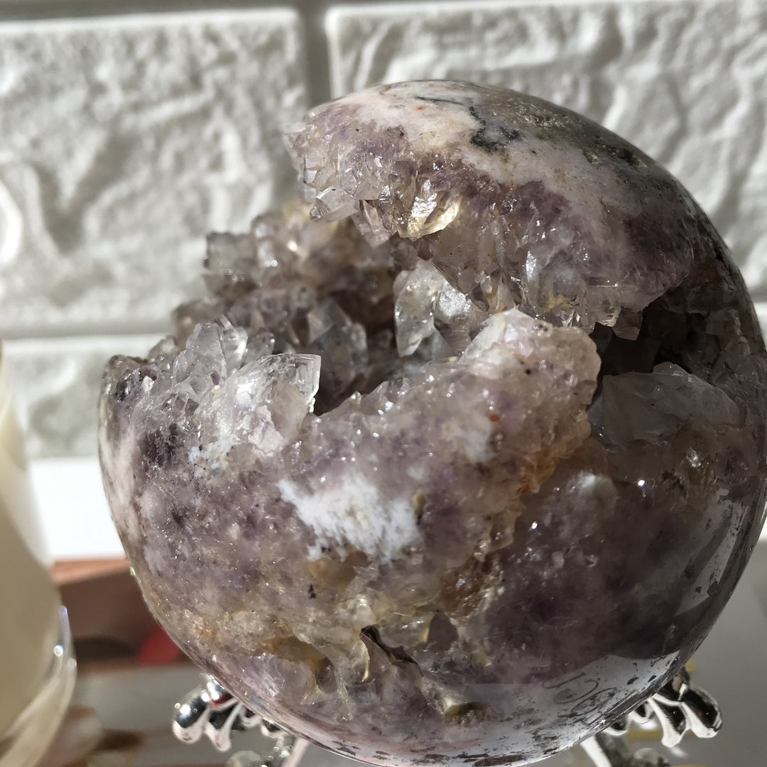 Pink Amethyst Sphere