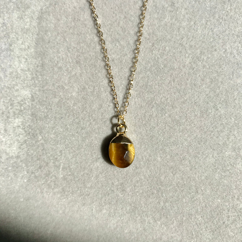 Shaped Crystal facaded Necklace