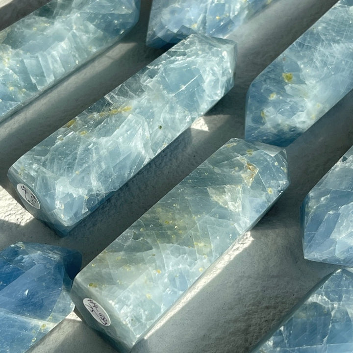 Blue Calcite Point