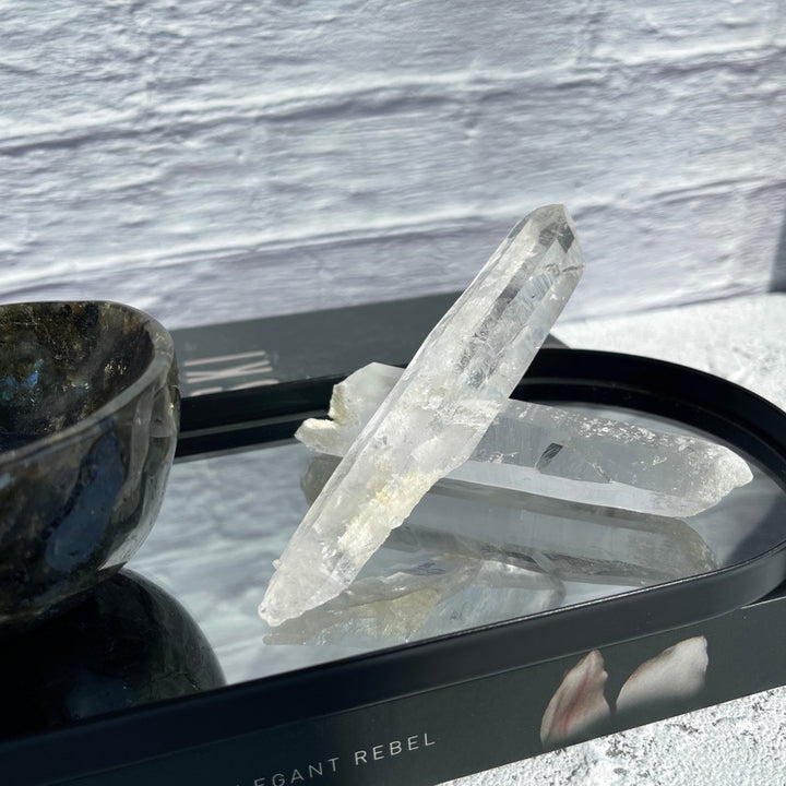 Clear quartz wand