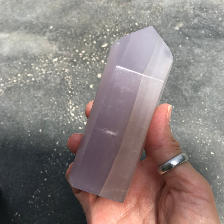 Lavender Fluorite Tower