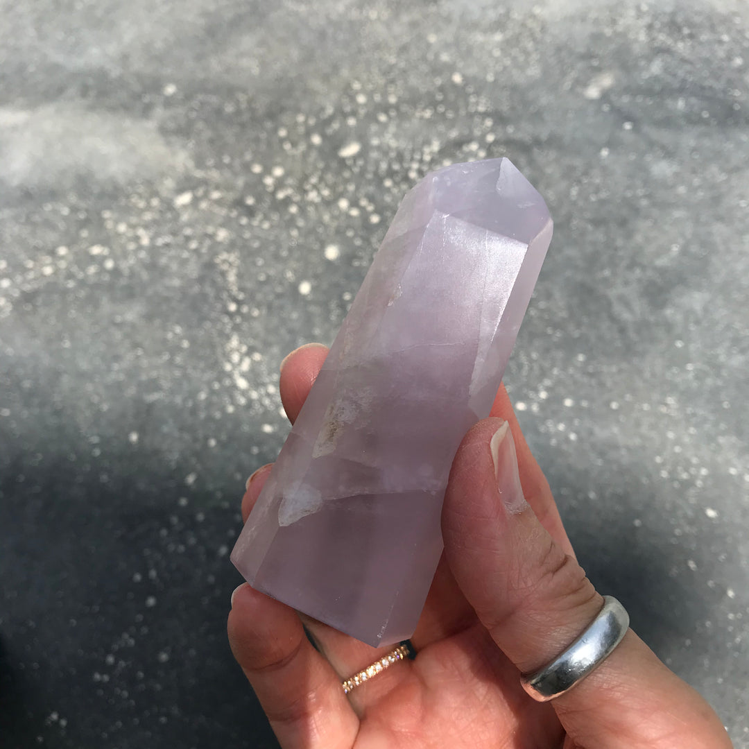 Lavender Fluorite Tower