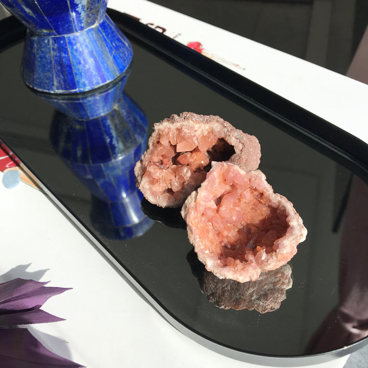 Pink Amethyst Geode