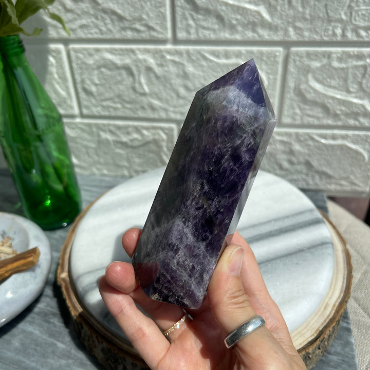 Chevron Amethyst Points R3