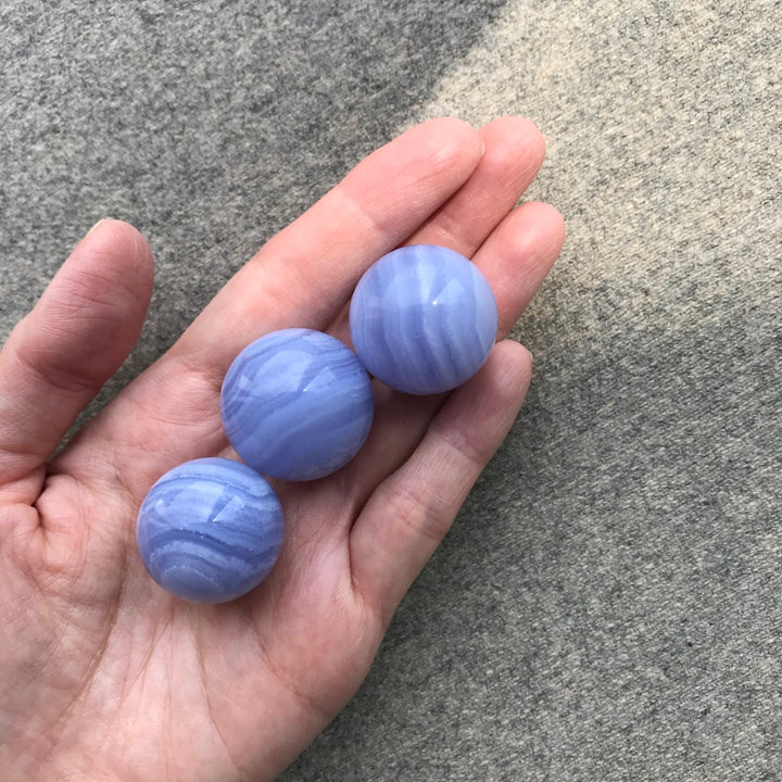 Blue Lace Agate mini sphere