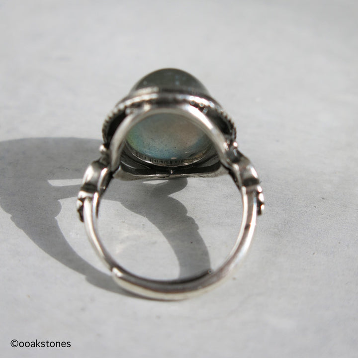 Labradorite Adjustable Ring