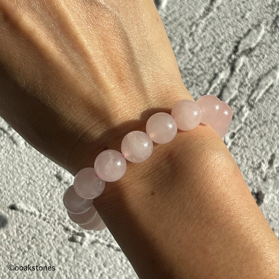 Rose quartz Beaded Bracelets