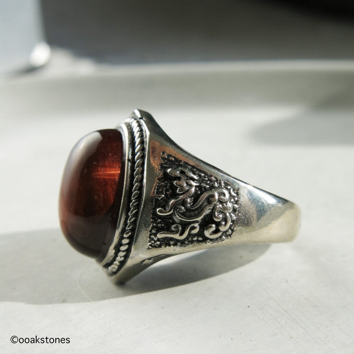 Tiger's Eye Ring