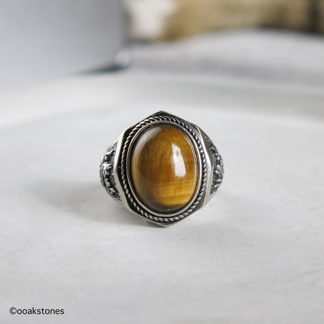 Tiger's Eye Ring