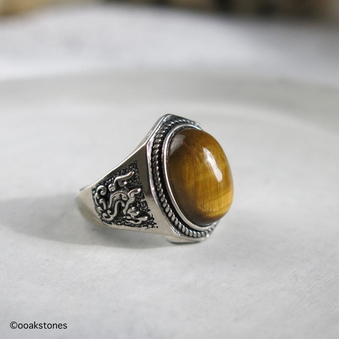 Tiger's Eye Ring