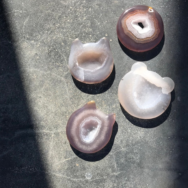 Shaped Agate Plate