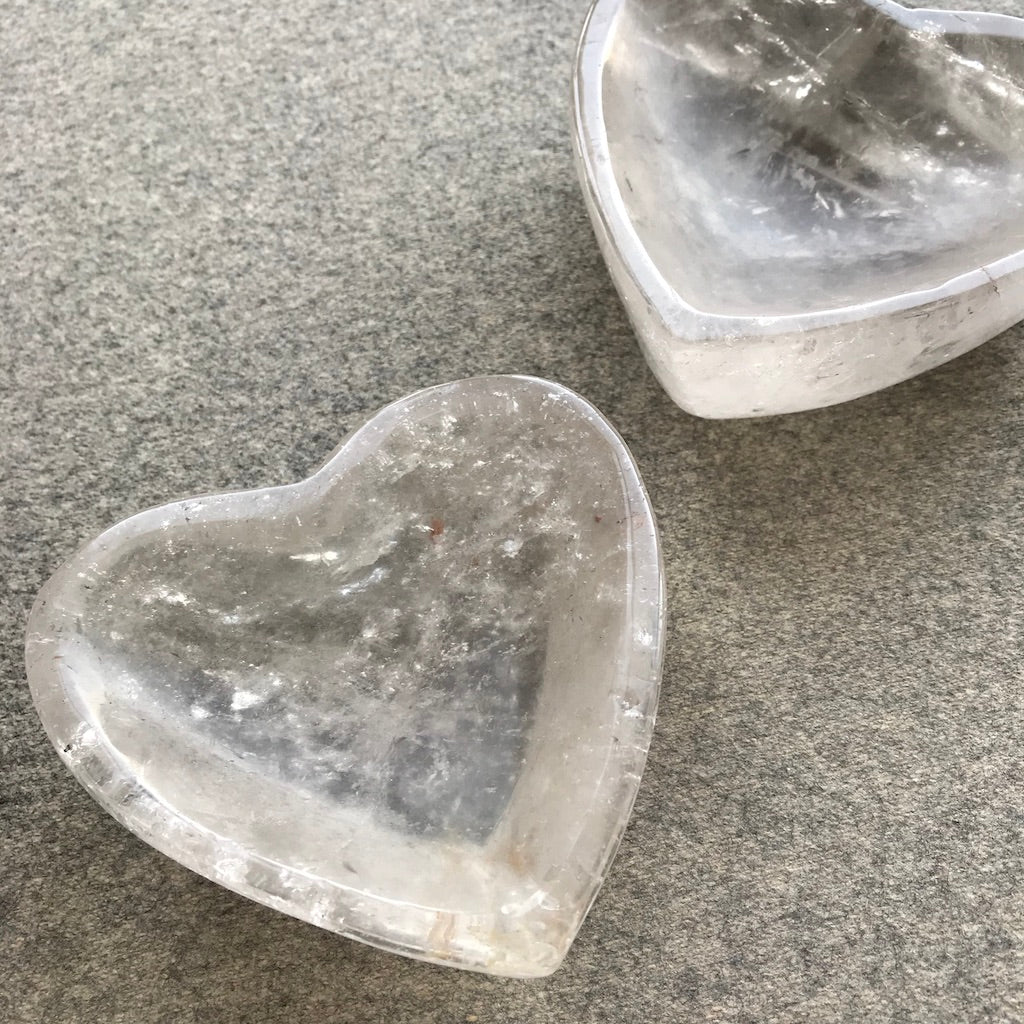 Clear Quartz bowls