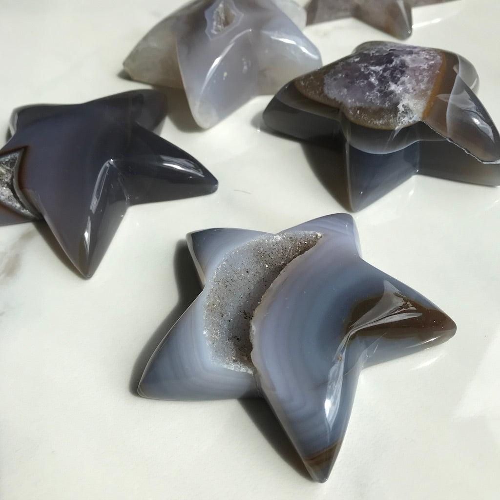 Shaped Agate Star