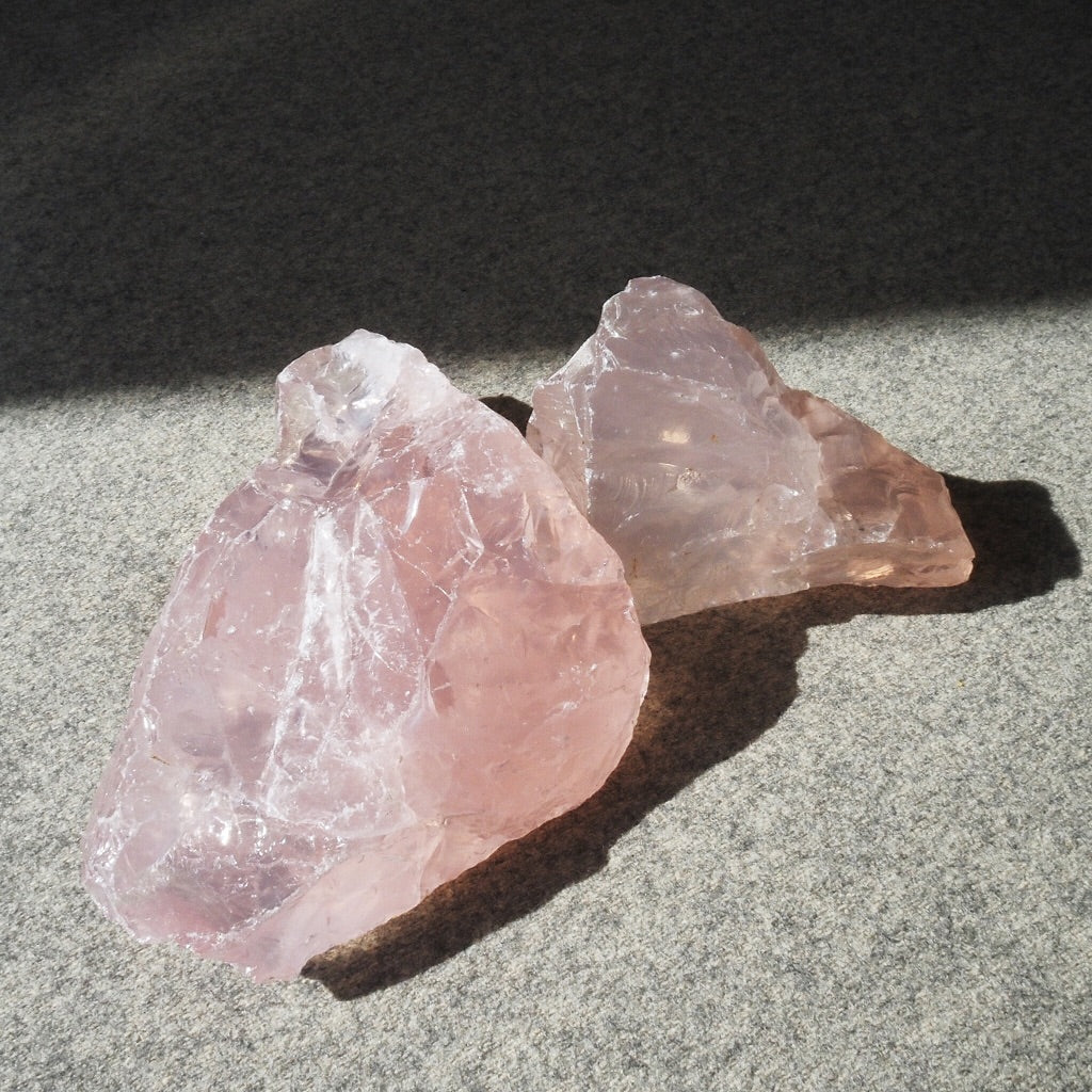 Large Rose Quartz Raw Piece