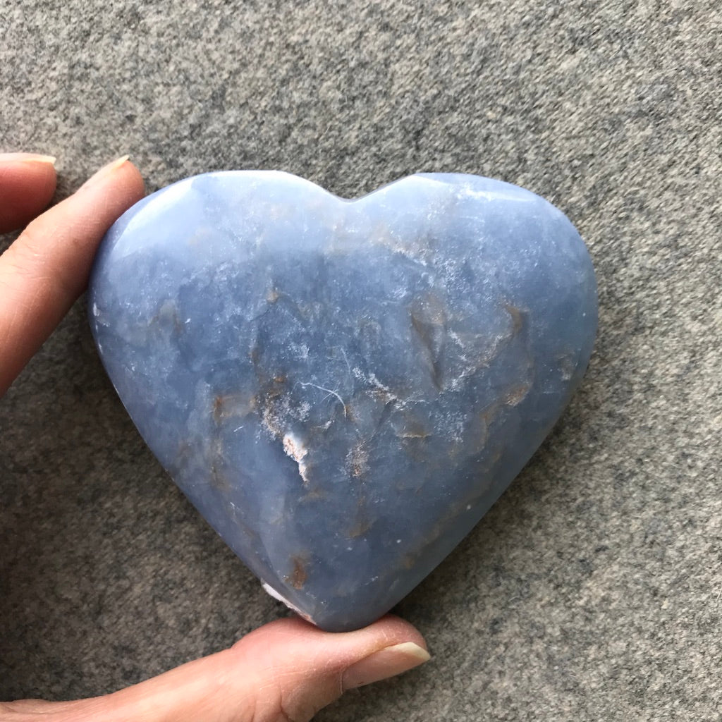 Angelite Heart