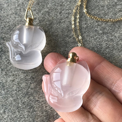 Rose Quartz Fox Perfume bottle