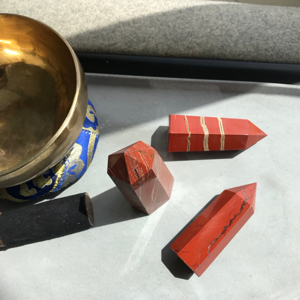 Red Jasper Points