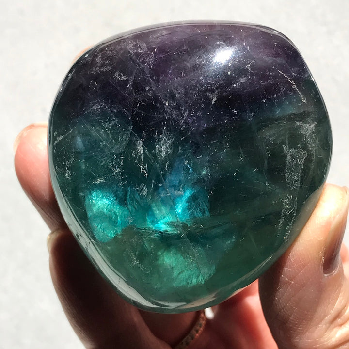 Fluorite Palm Stones