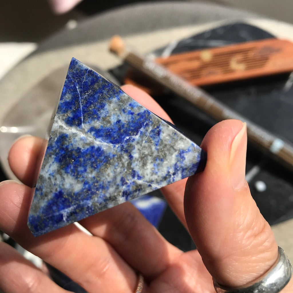 Lapis Lazuli Pyramids