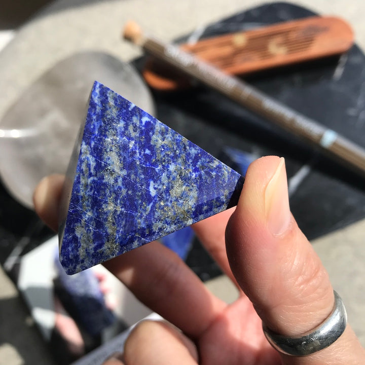 Lapis Lazuli Pyramids