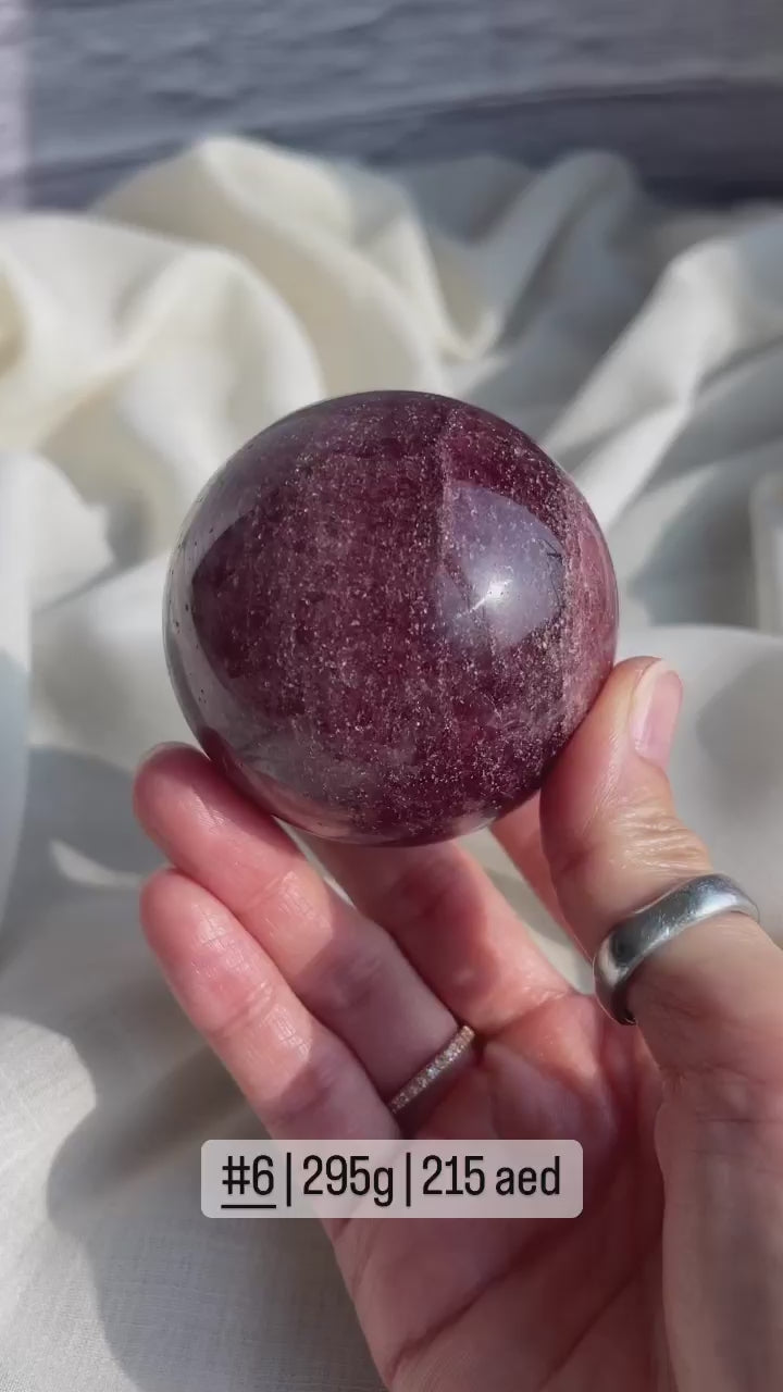 Strawberry Quartz Sphere