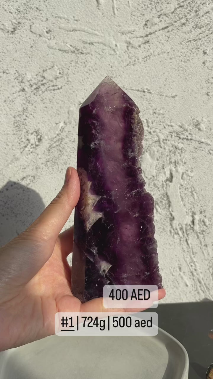 Fluorite Free Form Tower