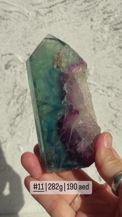 Fluorite Free Form Tower