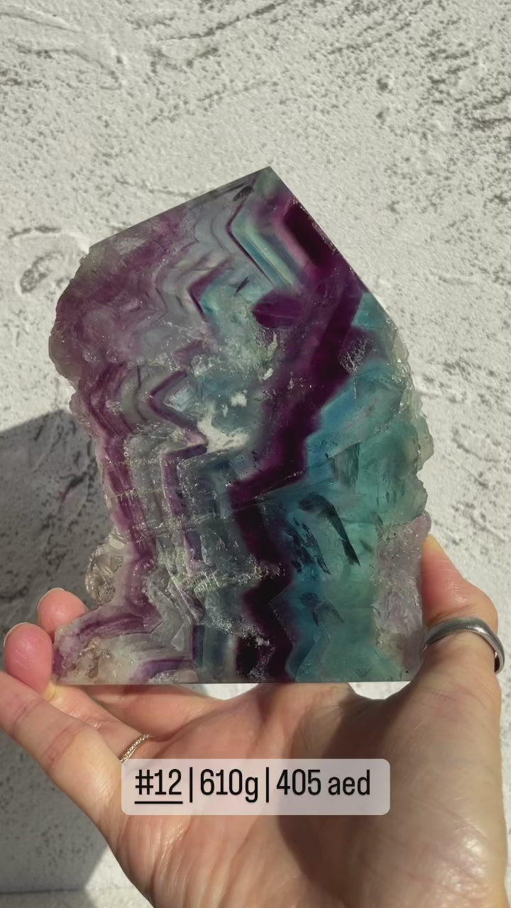 Fluorite Free Form Tower