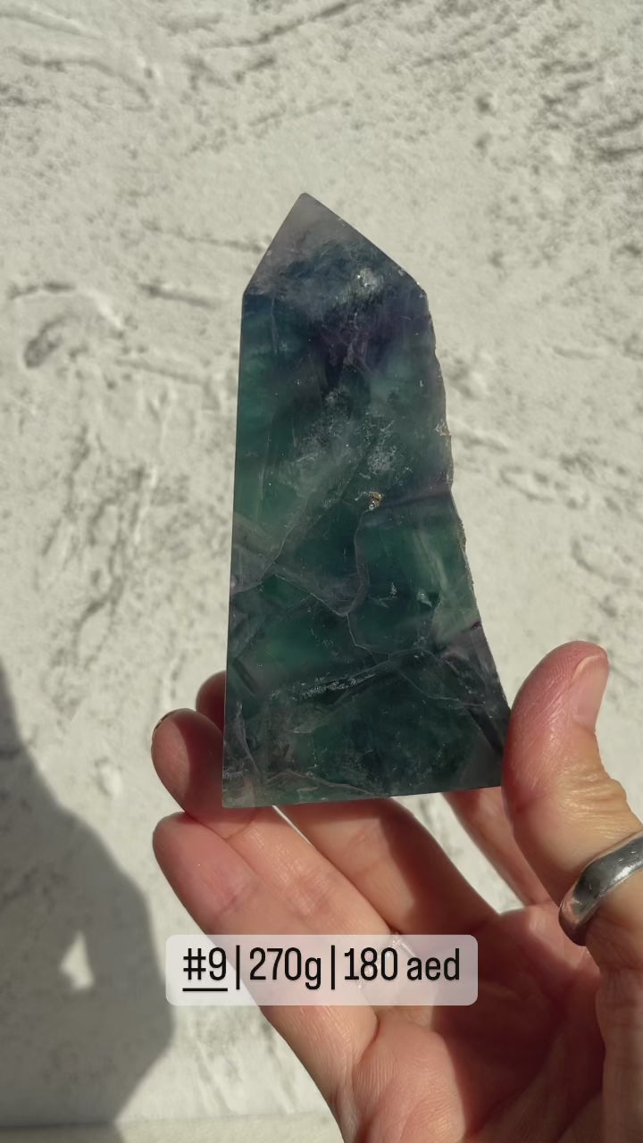 Fluorite Free Form Tower