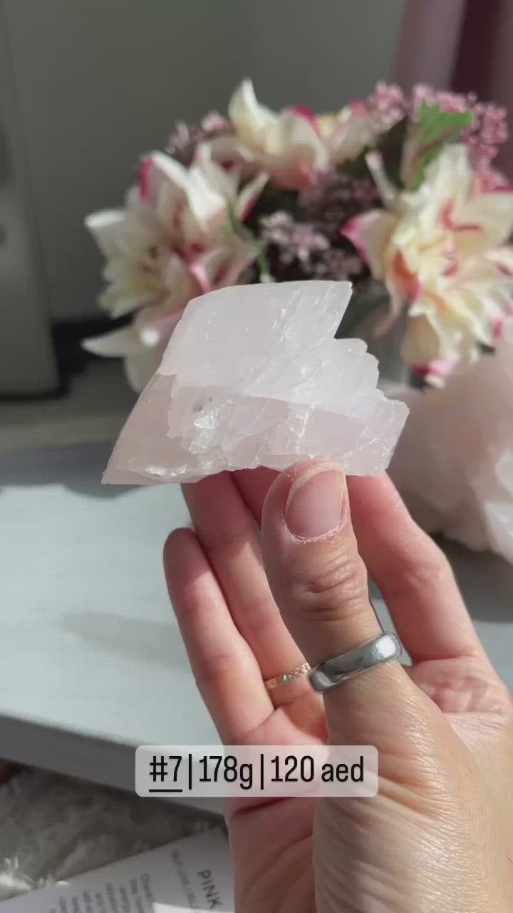 Pink Calcite Specimen